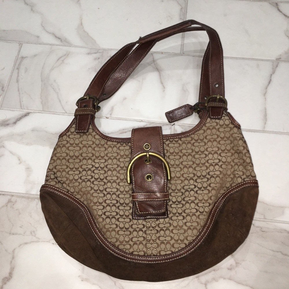 Coach handbag brown
